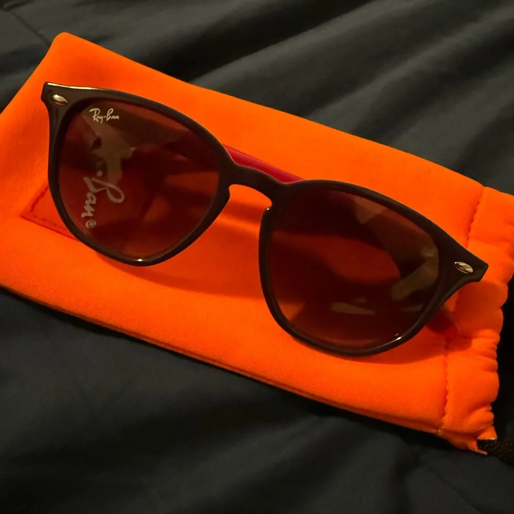 Ray-Ban Kids Two-Tone Sunglasses - Purple and Pink